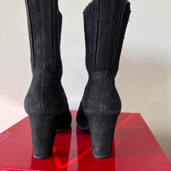 Aerosoles (8US/6EU) suede above-the-ankle boots with "heel rest comfort" - Picture 5 of 16
